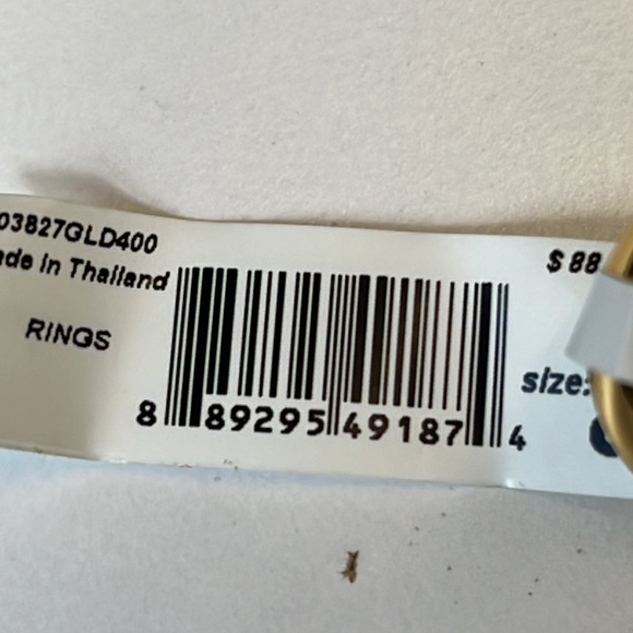 GORGEOUS Kurt Geiger London Evil Eye Heart Cocktail Ring - Picture 7 of 7